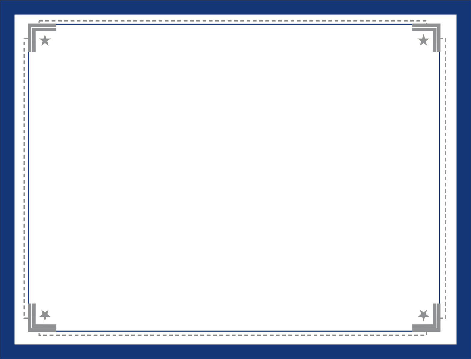 Rectangular Certificate Frame